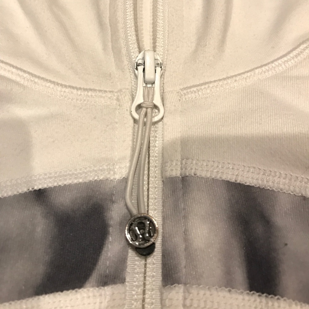 White Lululemon Full Zip Jacket - image 2