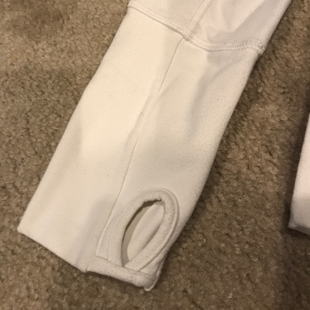 White Lululemon Full Zip Jacket - image 4