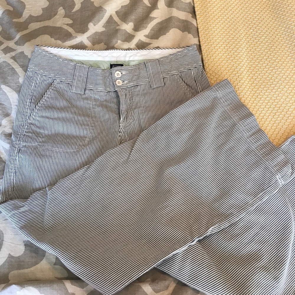 Gap striped dress pants
