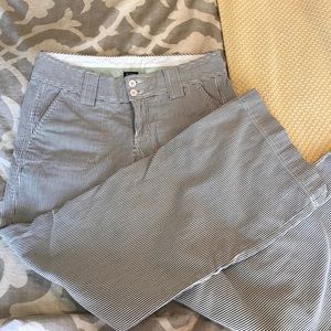 Gap striped dress pants
