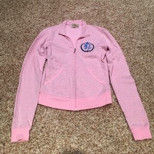 Pink Juicy Couture jacket with collar