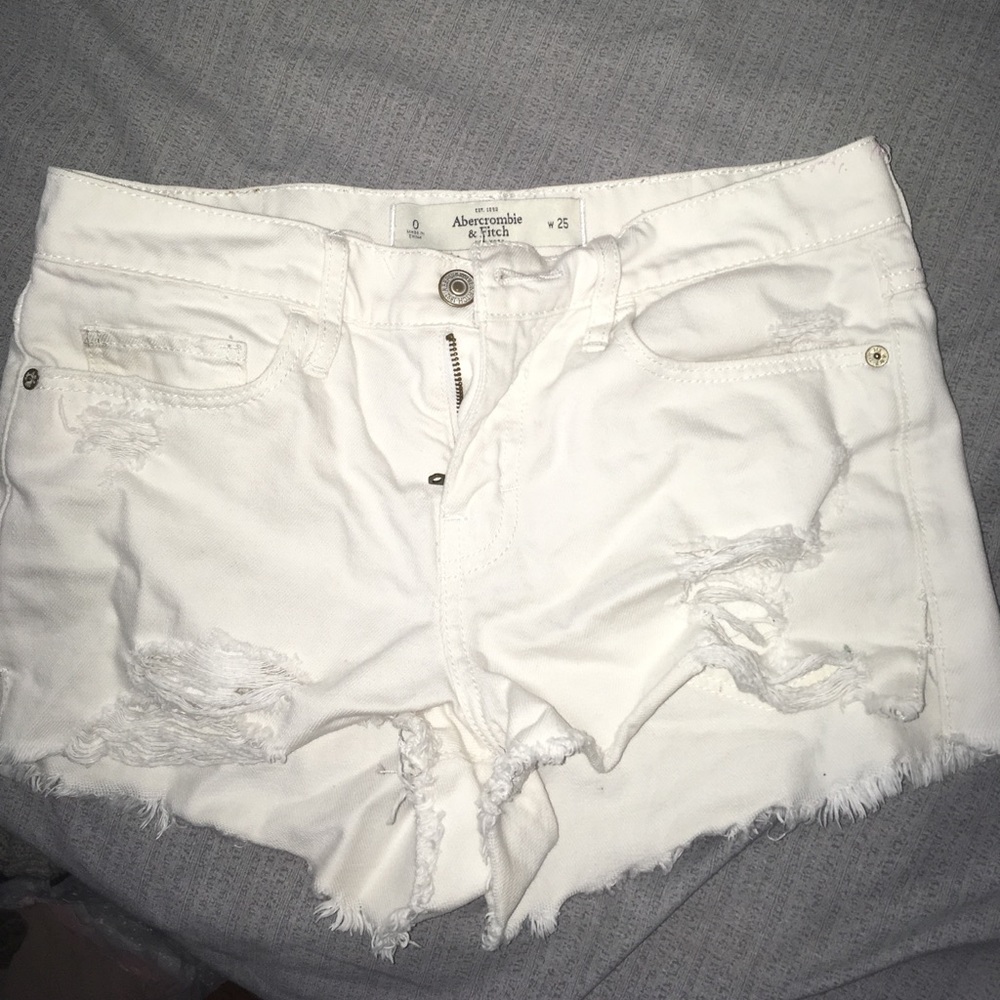 ripped mini shorts
