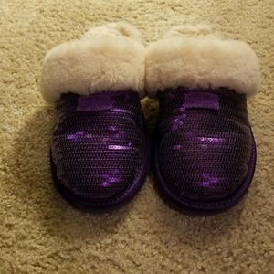 Girls Dazzle Ugg Slippers