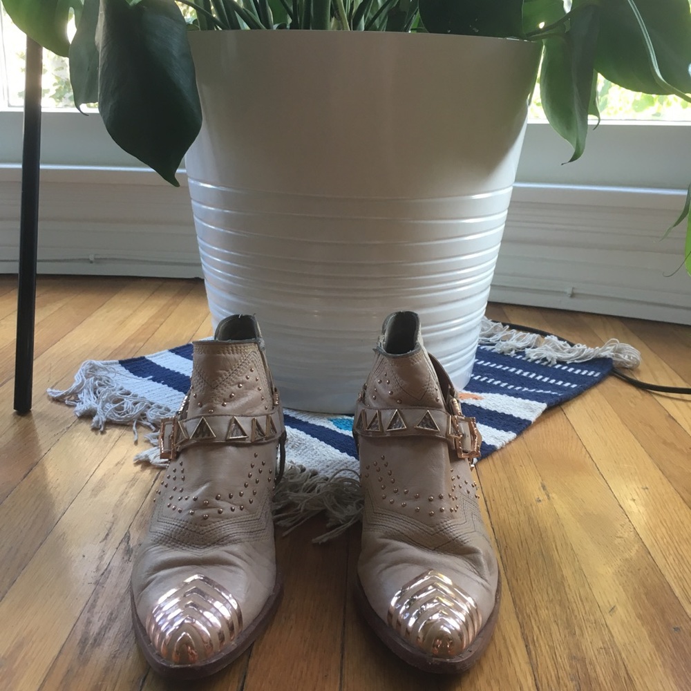 IVY KIRZHNER Santa Fe Leather Harness Bootie