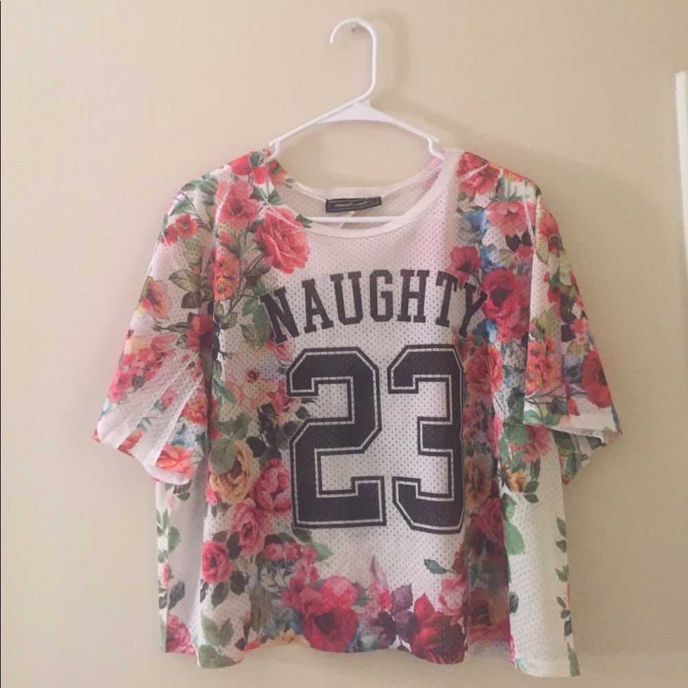 🌺🌷Naughty 23 Crop-Top Jersey🌷🌺