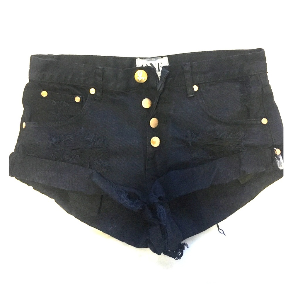 ONE TEASPOON trendy cutoff shorts