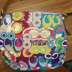 Coach Poppy Signature Crossbody