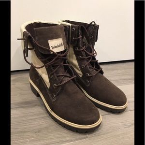 Chocolate colored Timberland Boots