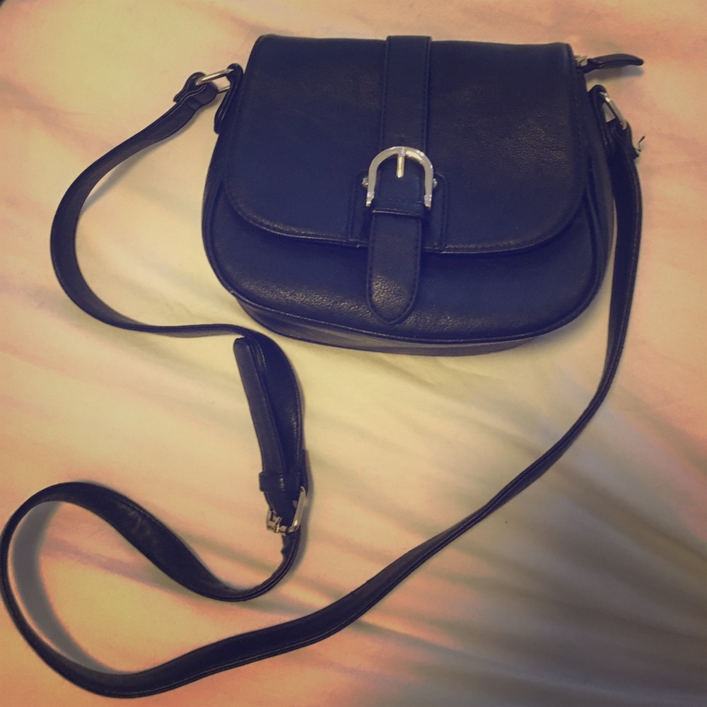 Cute crossbody black bag