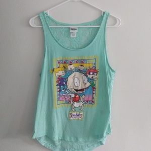 Rugrats Tank w/ Lace Detailing