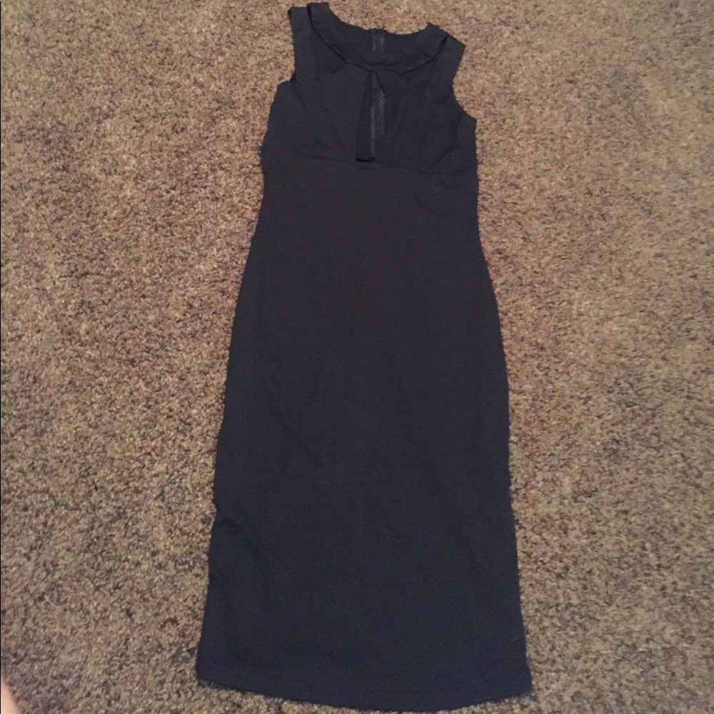 Midi dress - black