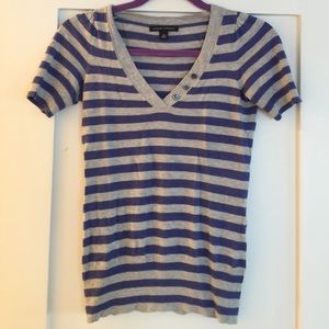 Banana short sleeve sweater