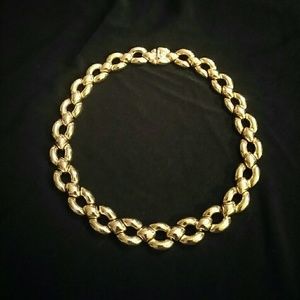 Vintage gold plated necklace