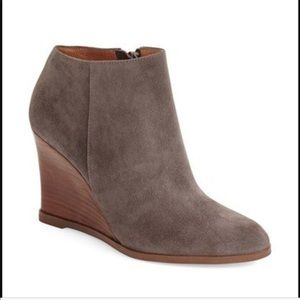 Halogen Selbi Suede Ankle Booties