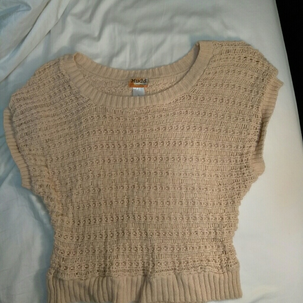 Mudd beige knitted sweater