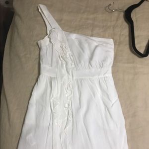 BCBG white dress