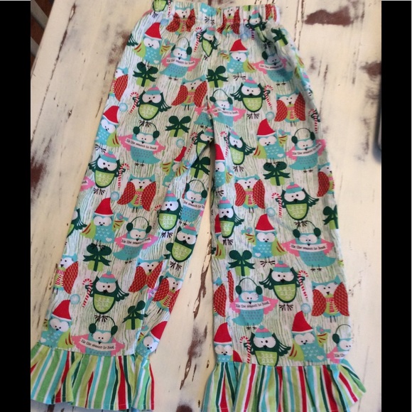Custom Christmas ruffle pants - Picture 1 of 1