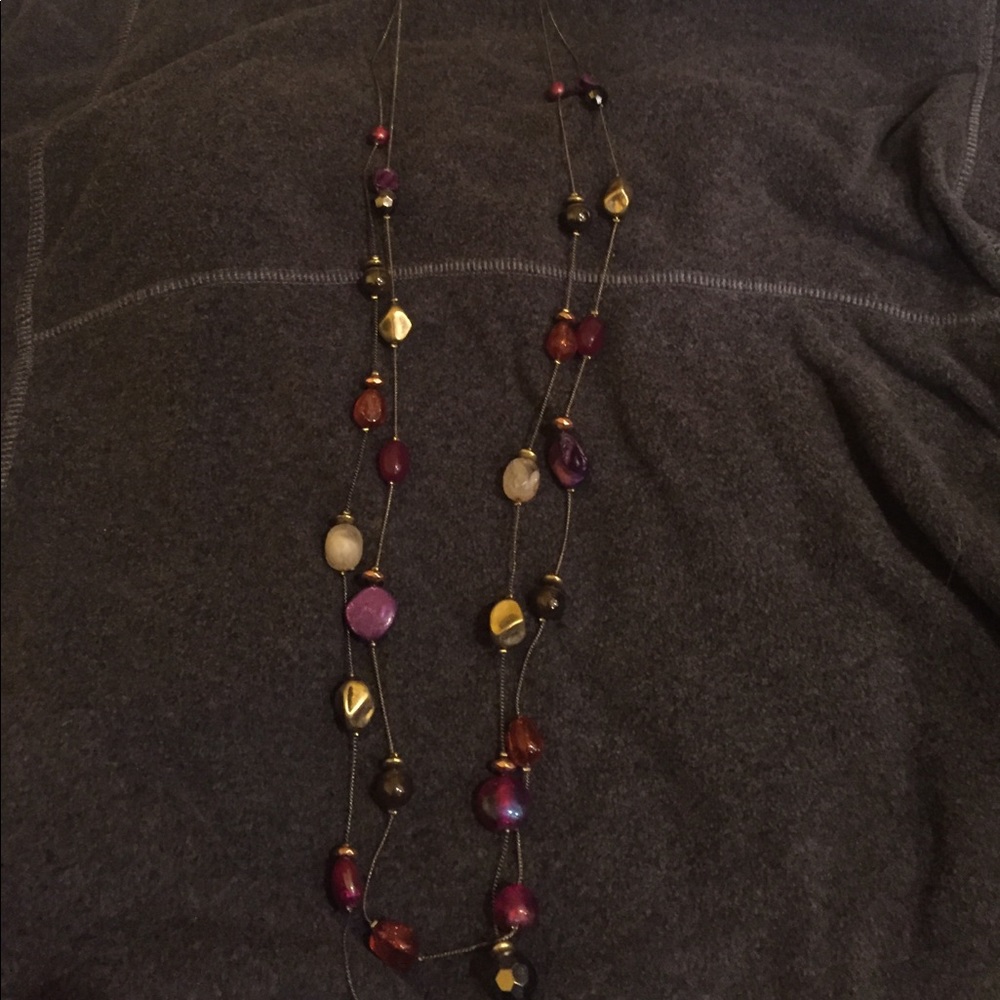 Delicate beaded Ruby Rd. necklace