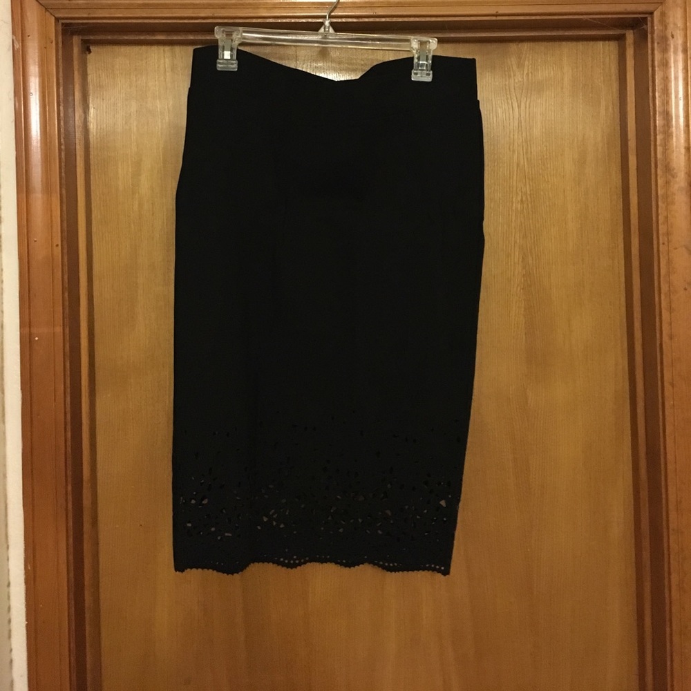 Torrid laser cut pencil skirt