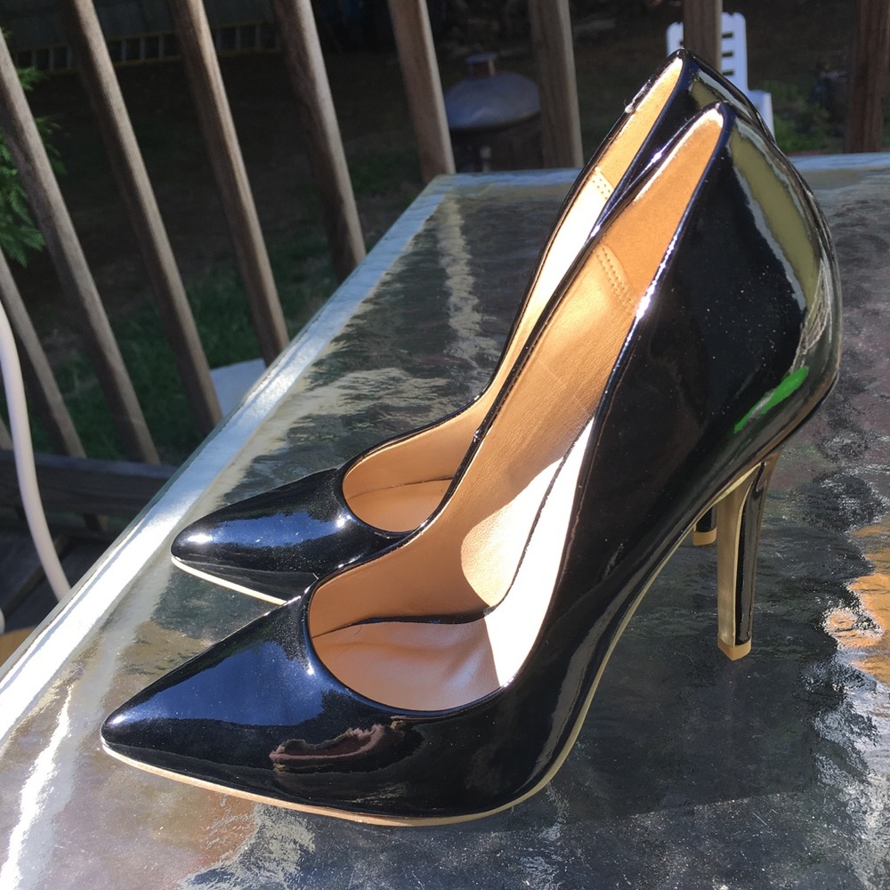 Black heels