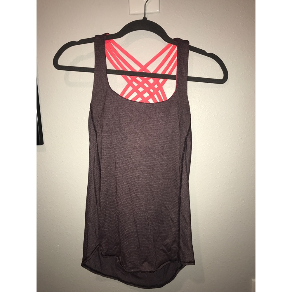 Lululemon tank top with built-in bra