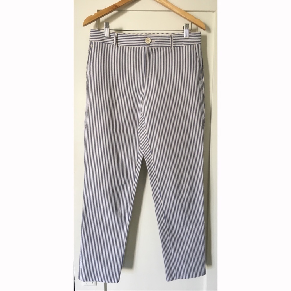 seersucker BANANA REPUBLIC crops