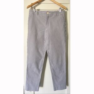 seersucker BANANA REPUBLIC crops