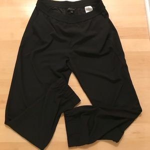 Black banana republic jogger-like dress pants