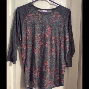 Brand new  Lularoe Randy Baseball style Tee