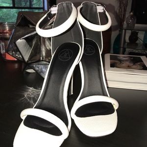 white croc heels from Missguided