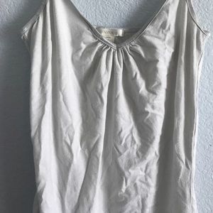 BOZZOLO women's white tank top camisole