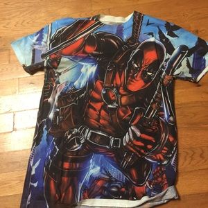 Boys deadpool shirt