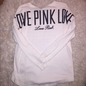 White PINK spirit jersey