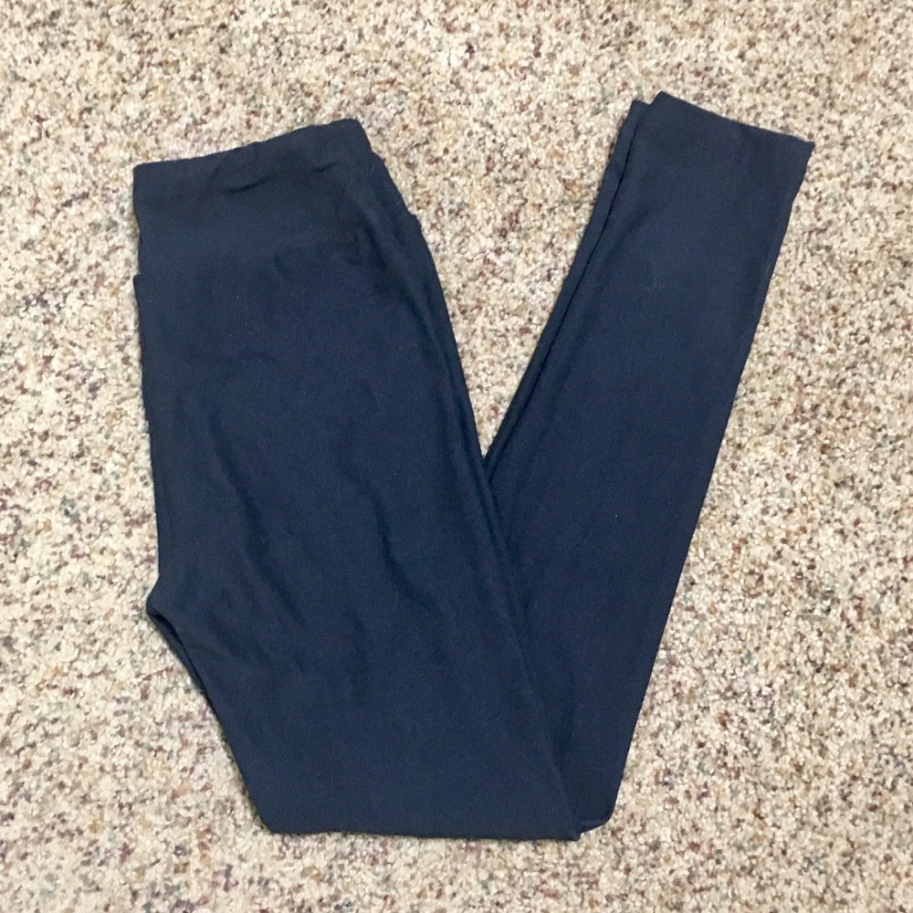 🦄 Solid Black 🦄 LuLaRoe Leggings - Tween