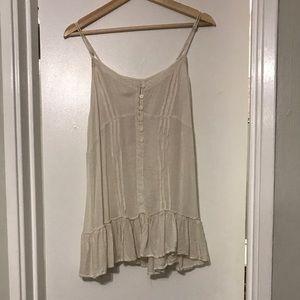 White tank top