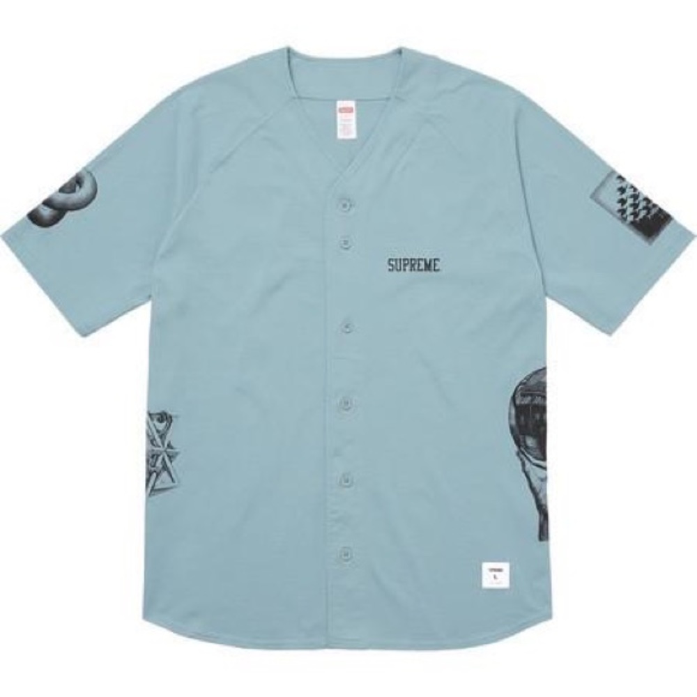 ✖️ SOLD ✖️ Supreme M.C. Escher Baseball Jersey
