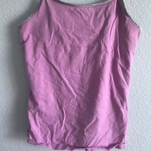 SO purple girls tank, satin lined
