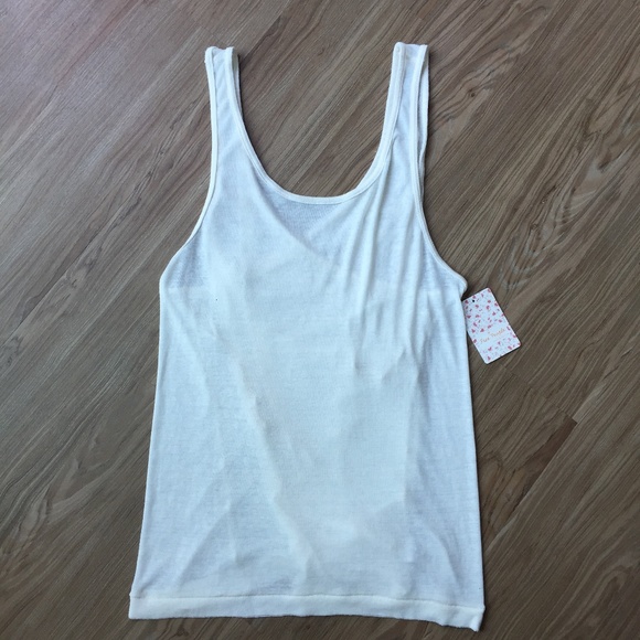 Sold Free People Break of Dawn Crossback Tank M - Picture 3 of 4