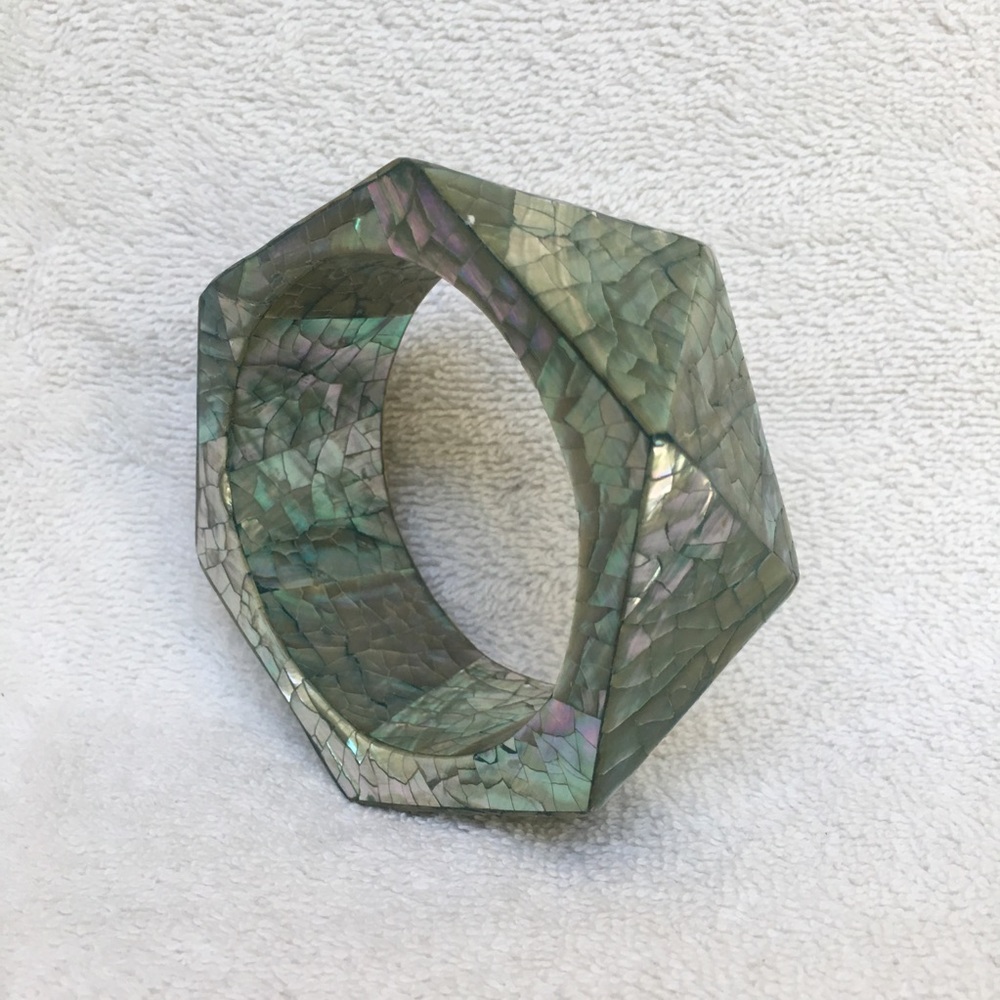 blue bangle bracelet