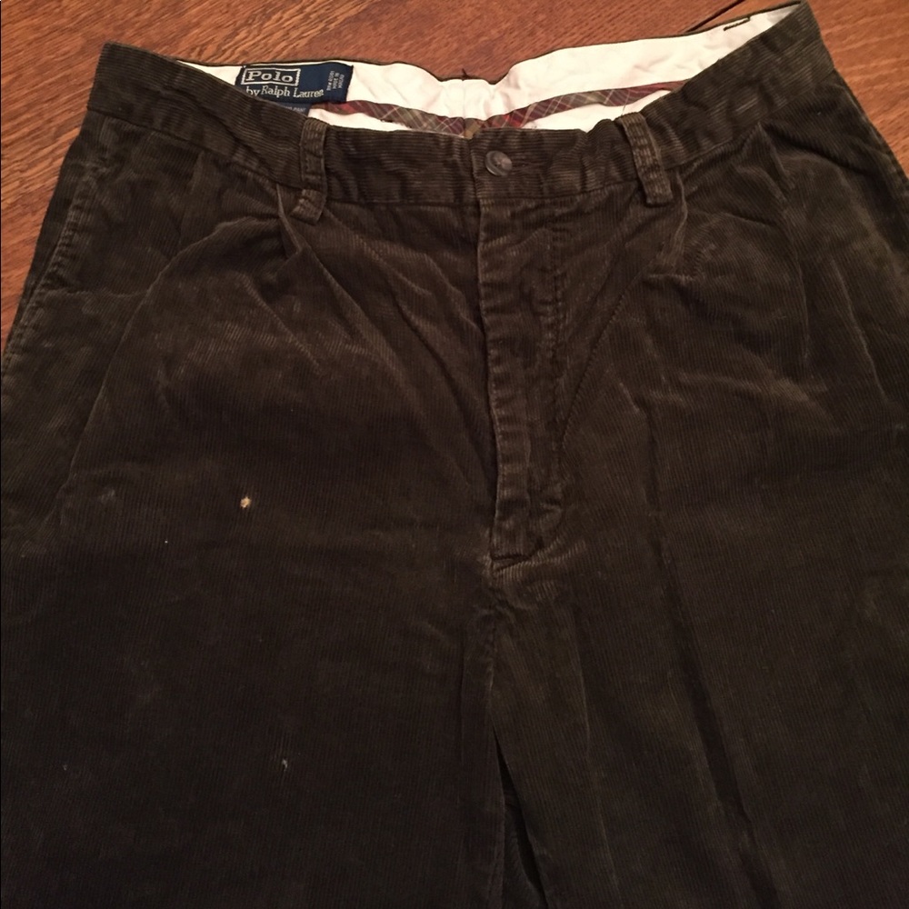 Men's Polo by Ralph Lauren corduroys.