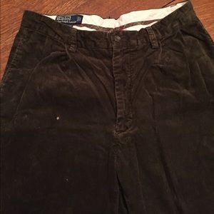 Men's Polo by Ralph Lauren corduroys.