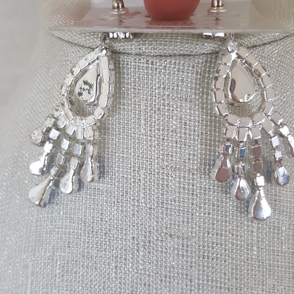 Austrian Crystal Titanium Post Pierced Earrings - Picture 4 of 8