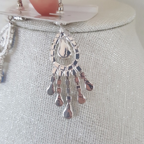 Austrian Crystal Titanium Post Pierced Earrings - Picture 5 of 8