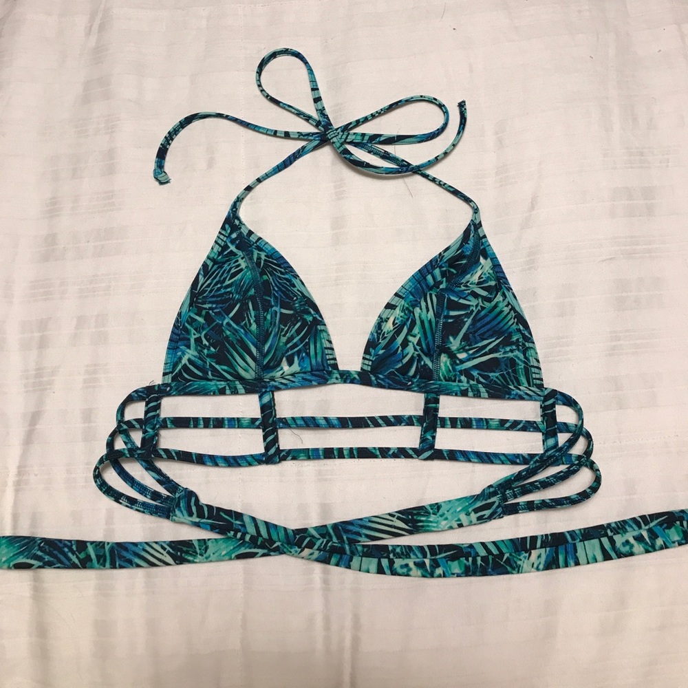 PINK swim top