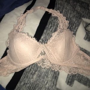 PINK VS halter bra