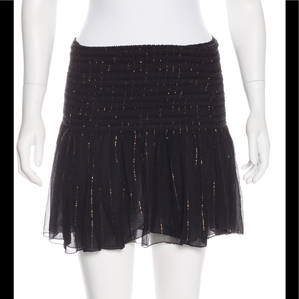 Ulla Johnson Silk Stripe Skirt