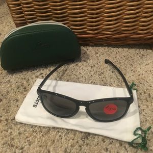 Lacoste wayfair black sunglasses
