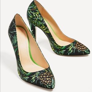 Zara tropical heels