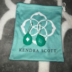 Retired Kendra Scott teal earring