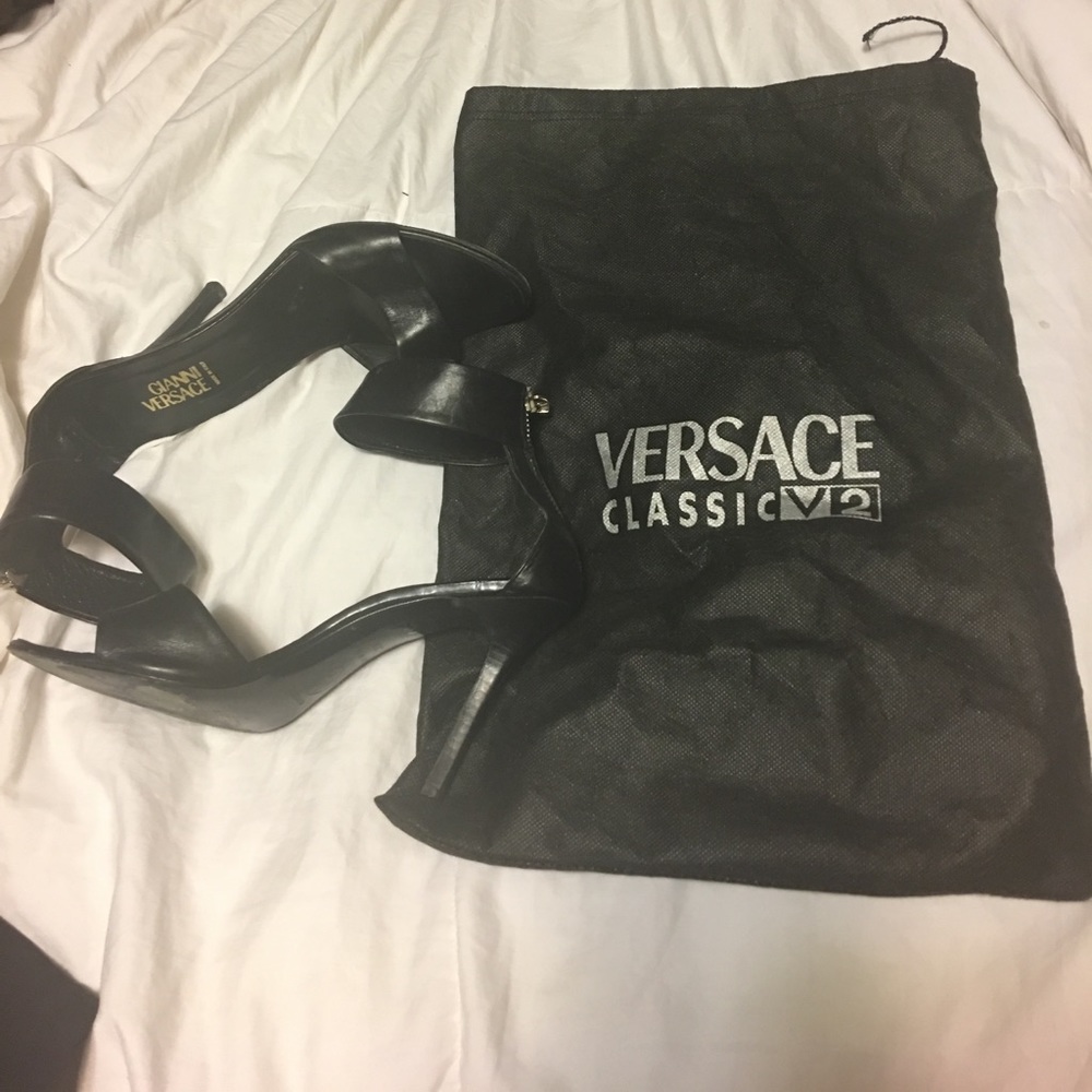 Versace Heels and bag!